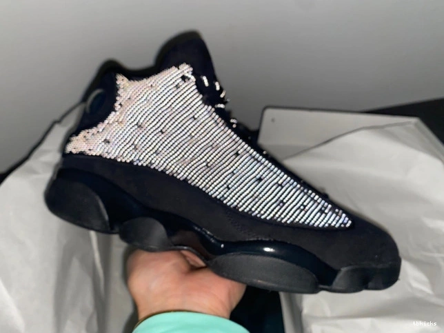 Rep TBK Air 414571-011 Cat Black Jordan Retro 13 0821